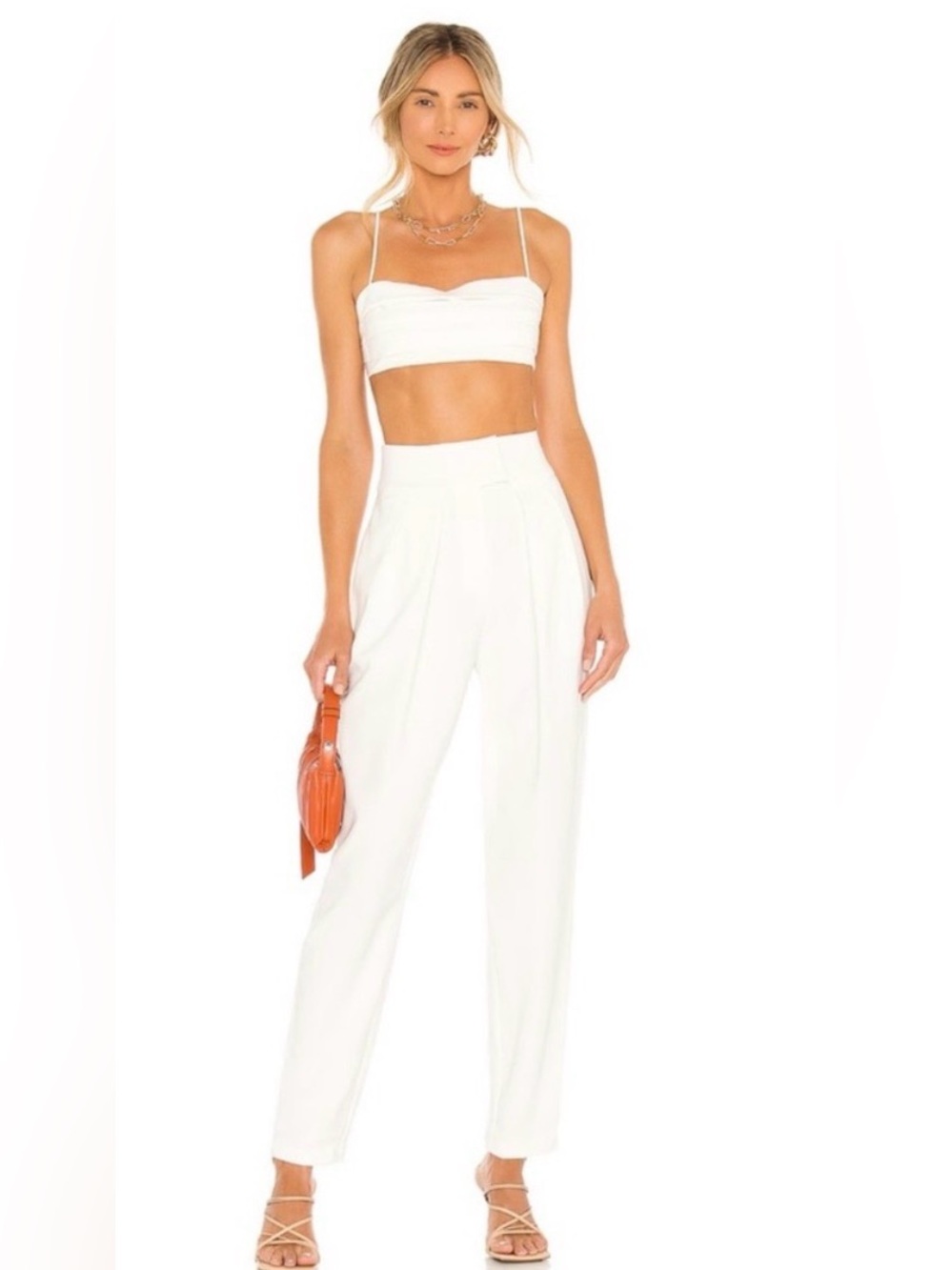 NBD by REVOLVE Sheela Pants Trousers White Size Small